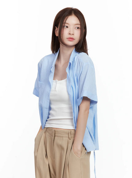 side-tie-collared-blouse