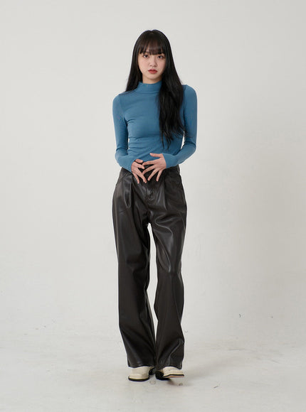 Basic Long Sleeve Turtleneck OD16