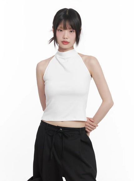 buttoned-halter-neck-crop-top-cu518