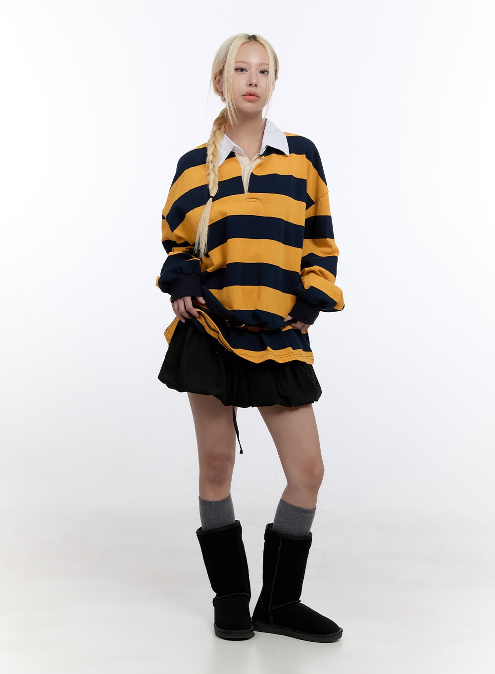 oversized-button-collared-stripe-shirt-co422