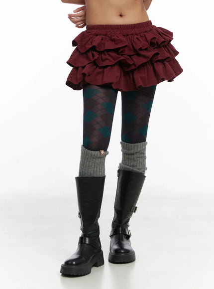 ruffle-mini-skirt-cj513