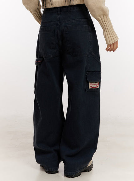 Kat Oversized Wide-Fit Carpenter Jeans CJ531