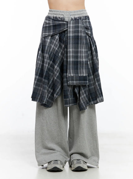 layered-plaid-sweatpants-cs524