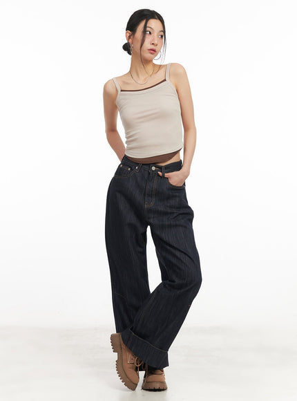 Layered Crop Tank Top CM503