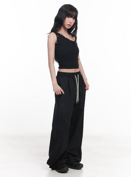 studded-one-shoulder-crop-tank-top-cy527