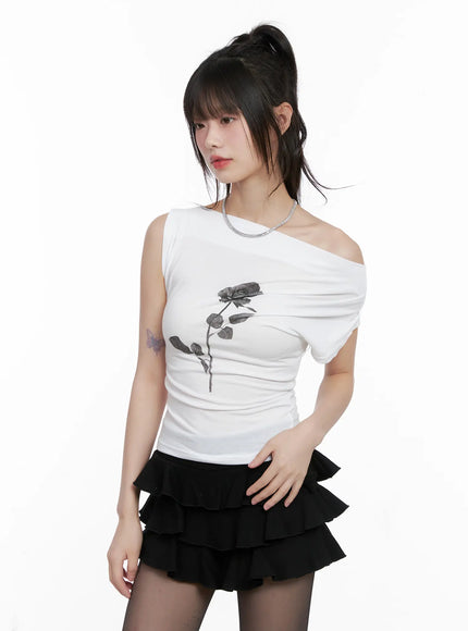 black-rose-asymmetric-top-cg518