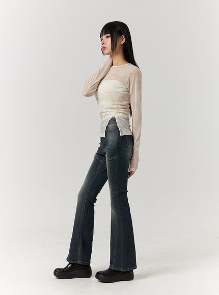 denim-middle-waist-flared-jeans-cj405