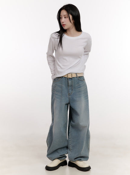 Mckenzie Washed Baggy Jeans CJ529