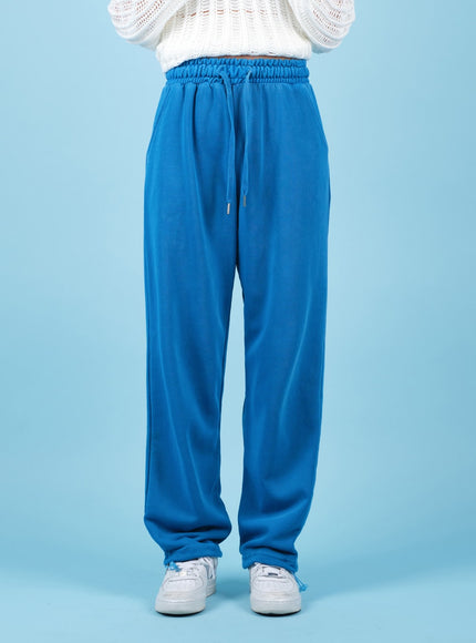 Drawstring Waist Banded Sweat Pants CAO13