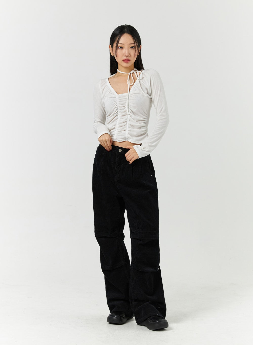 corduroy-middle-waist-pocket-straight-leg-trousers-cd322