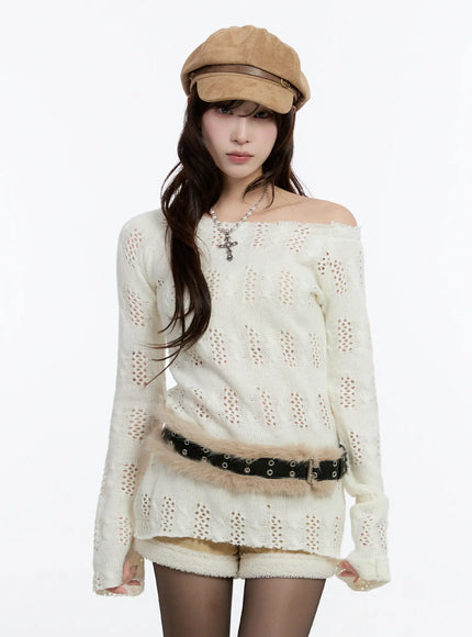 vintage-off-shoulder-knit-sweater-cn524