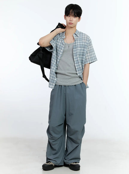 mens-checkered-button-up-shirt-ig501
