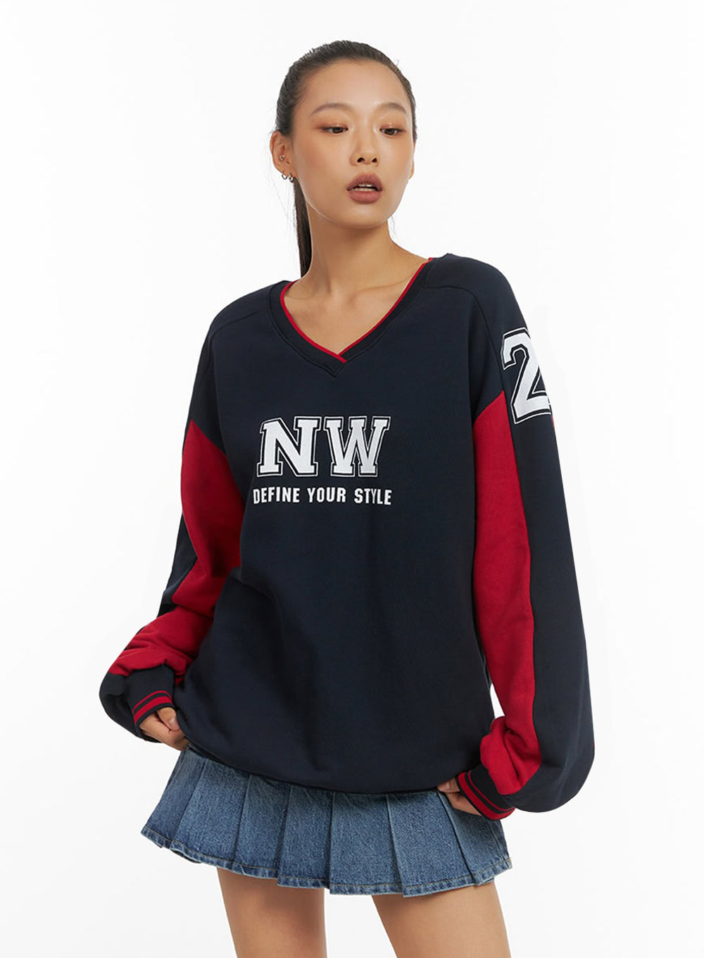 dark-blue-v-neck-jersey-sweatshirt-io409