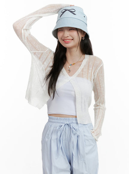 lace-mesh-cardigan-ol416