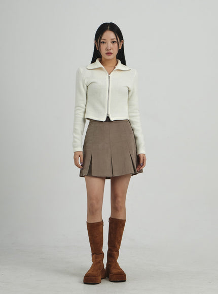 Platform Suede Knee High Boots CD08