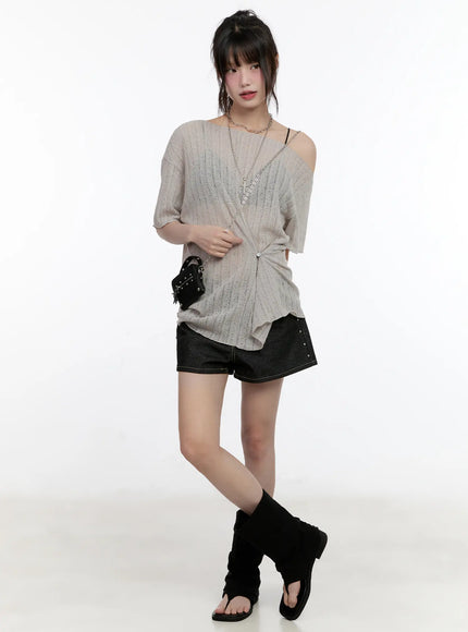textured-loose-fit-one-shoulder-top-cl504