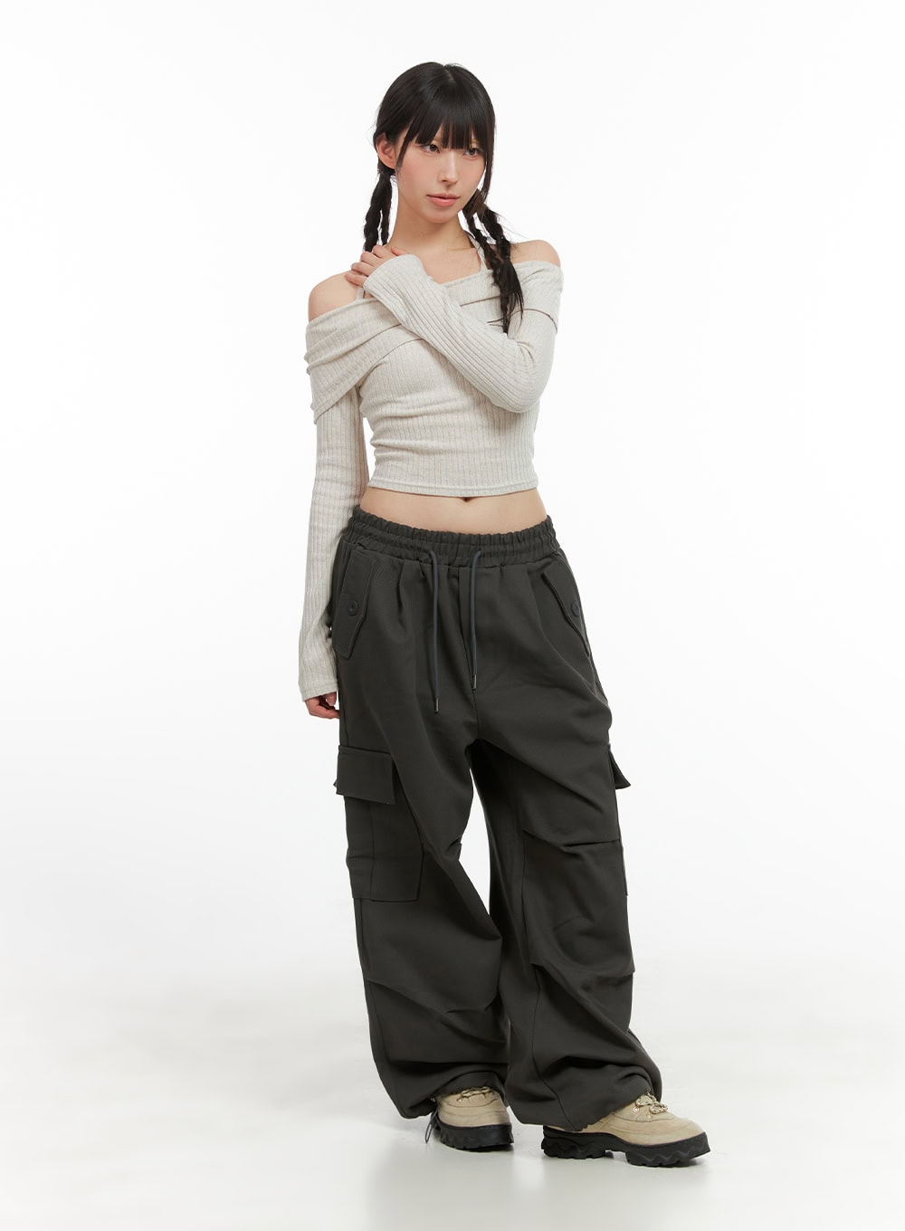 cargo-chic-banded-wide-fit-pants-cg420