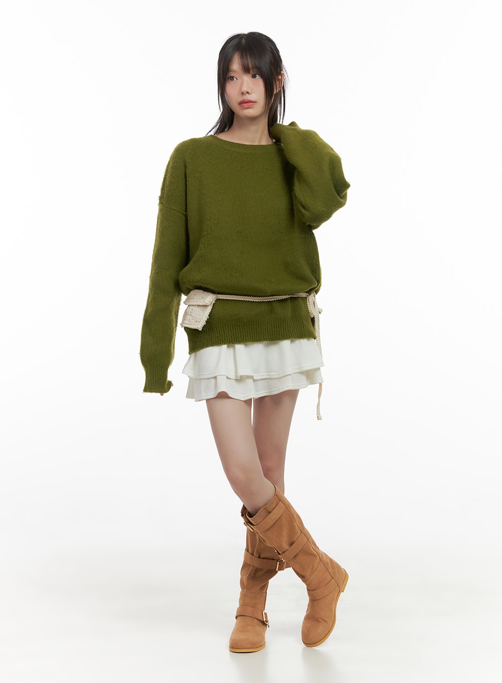 chic-ruffle-band-mini-skirt-cs410