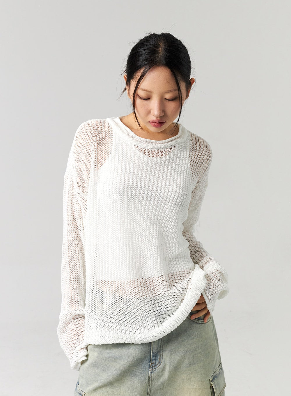 mesh-crewneck-sweater-cl310