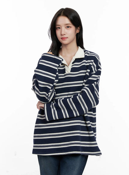 striped-collared-long-sleeve-top-co524