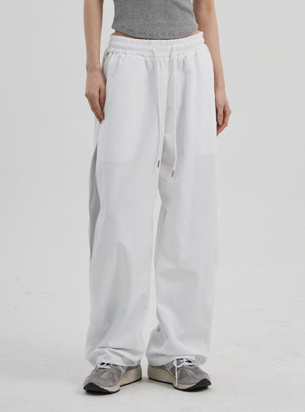 Drawstring Baggy Track Pants CF308