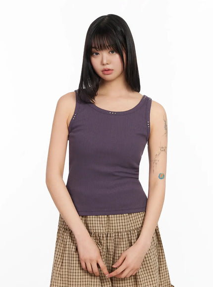 stud-detail-ribbed-tank-ia523