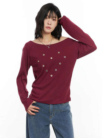 eyelet-heart-boatneck-long-sleeve-tee-cn528