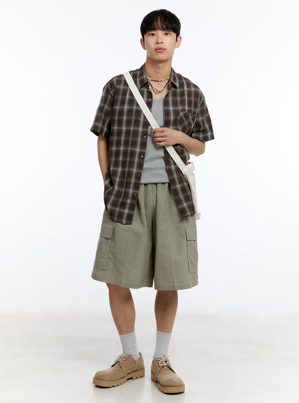 men-s-check-collared-short-sleeve-shirt-iy530