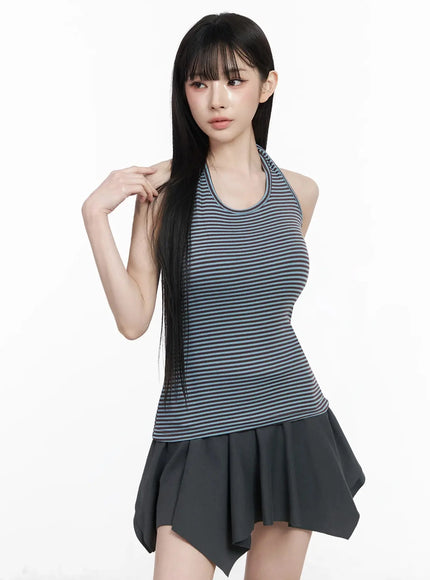 striped-halter-neck-tank-top-iy511