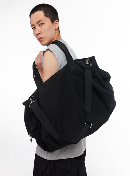 mens-classic-duffle-bag-iu518 / Black