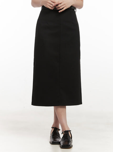 Straight Midi Skirt IF505