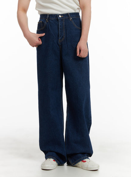 mens-wide-fit-jeans-ia402 / Dark blue