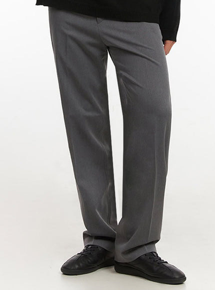 Men's Straight-Leg Slacks Pants IF517