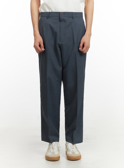 mens-basic-tailored-pants-iy431 / Dark gray
