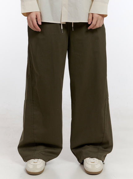 Men's Classic Wide-Fit Slacks Pants IF528
