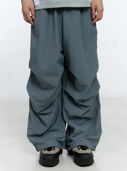 mens-parachute-cargo-pants-ig501 / Gray