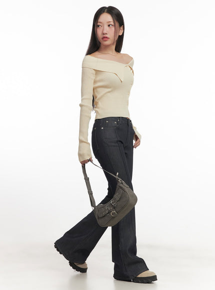 Classic Denim Bootcut Pants CF525