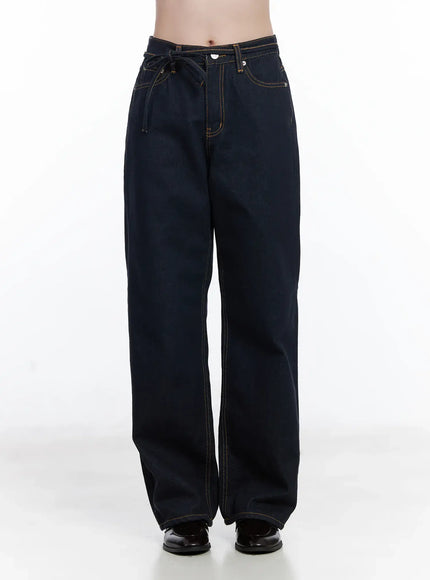 mingi-non-fade-semi-wide-belted-jeans-cj519