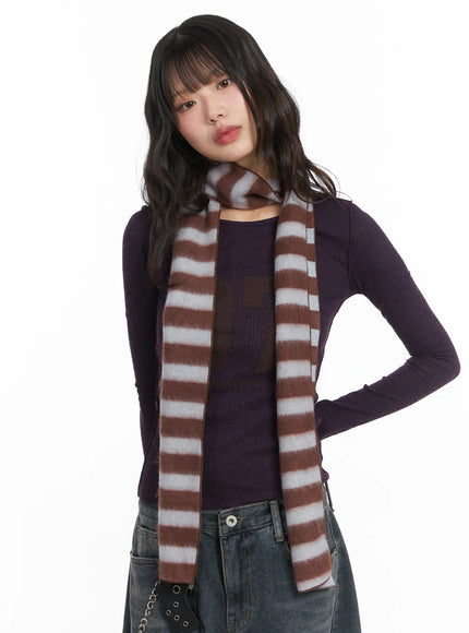 striped-knit-muffler-cj501