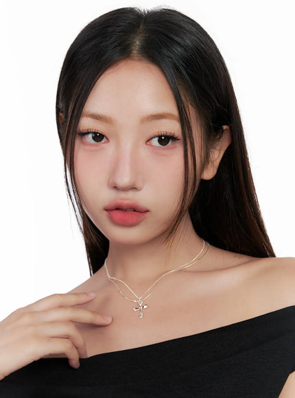 layered-cross-necklace-cl522