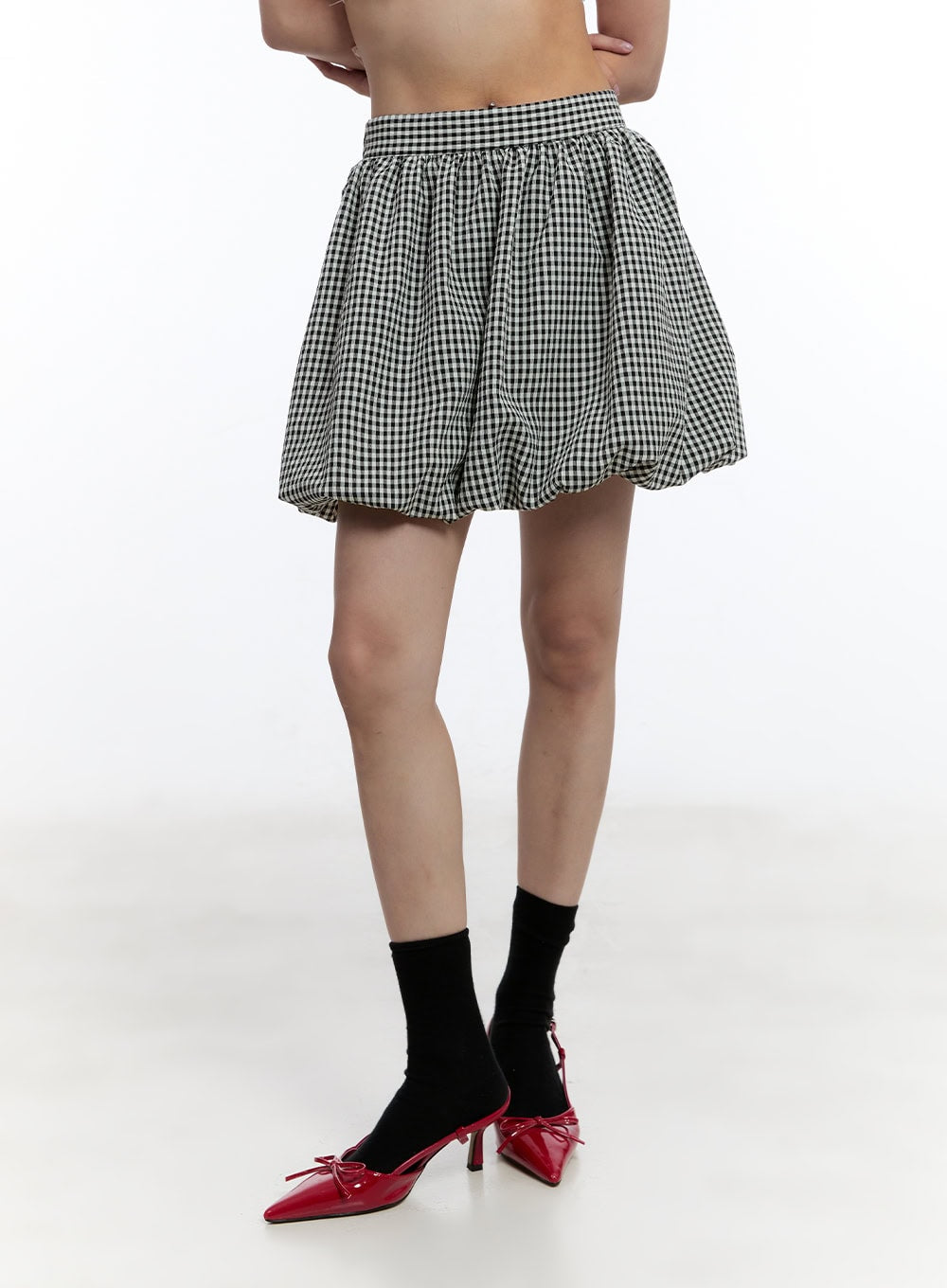 gingham-check-mini-skirt-cu502