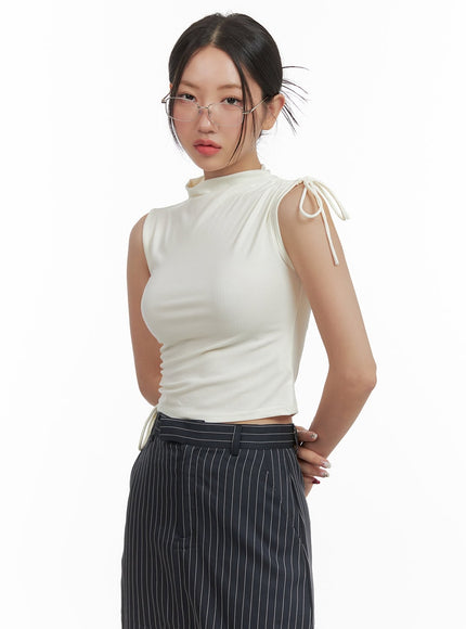 tie-mock-neck-sleeveless-top-cy423