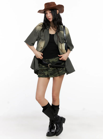 camo-ruffle-mini-skirt-ig508