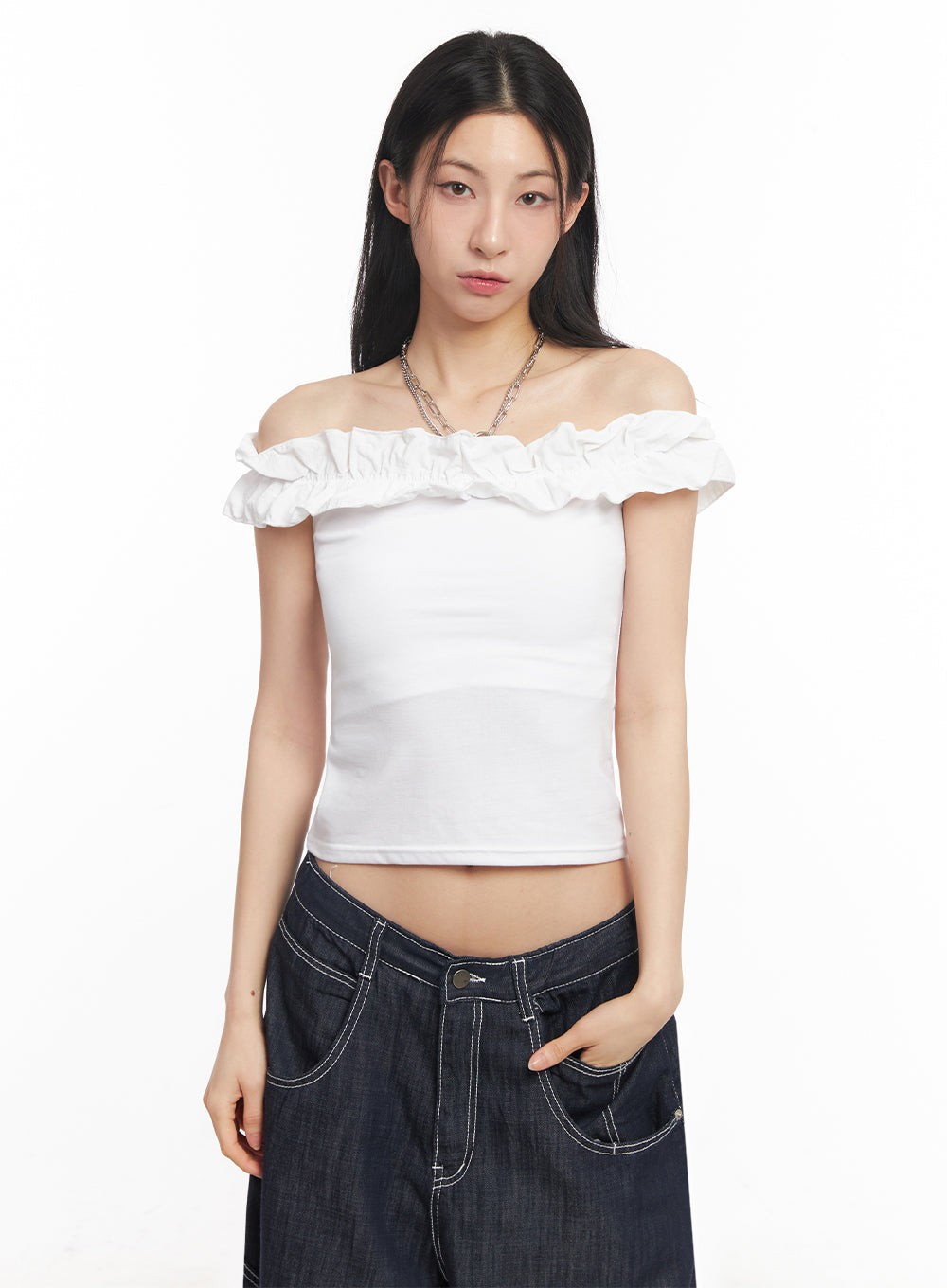 frill-off-shoulder-crop-top-iy529