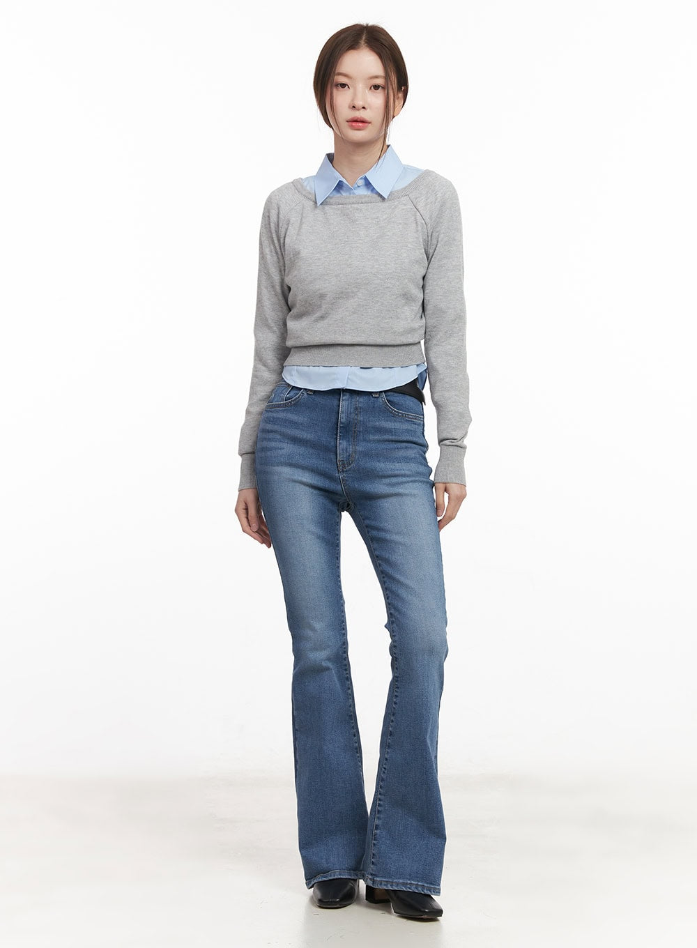 Essential Boat-Neck Sweatshirt CM511