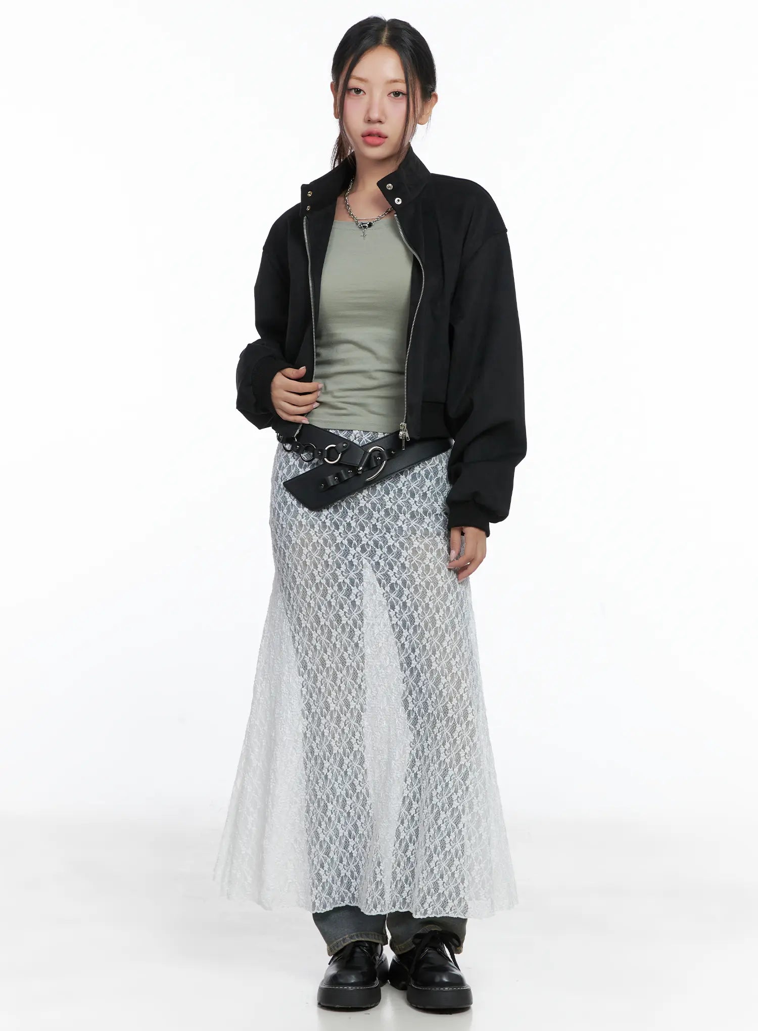 lace-overlay-maxi-skirt-cs502