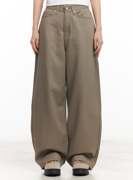 Cotton Wide-Leg Pants CM504