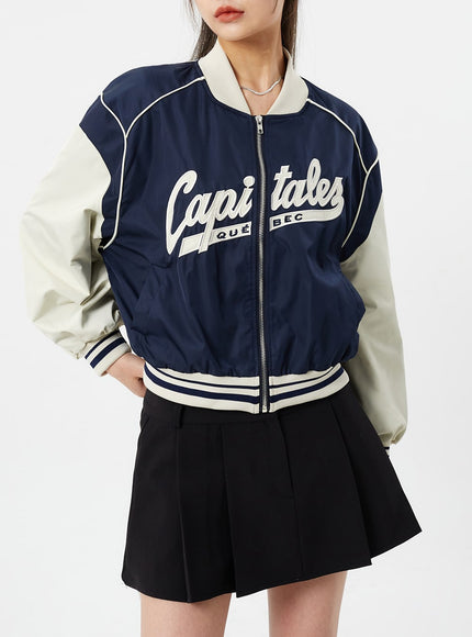 Graphic Bomber Jacket CM308