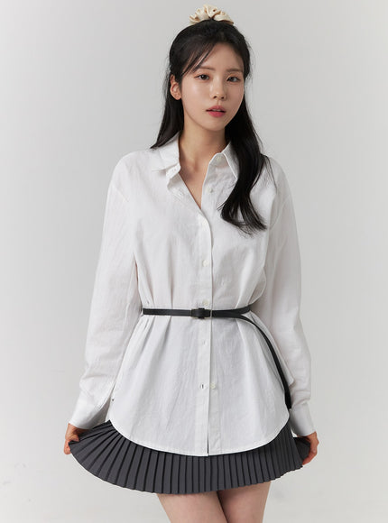 button-up-long-sleeve-solid-blouse-oj417