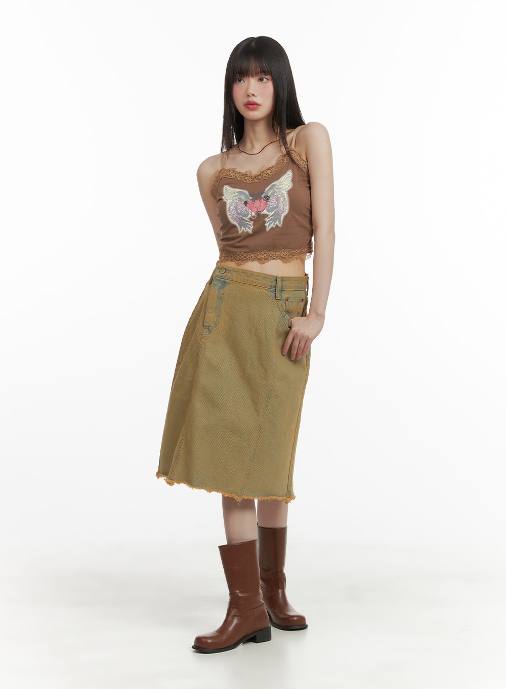 destroyed-hem-midi-denim-skirt-ca412